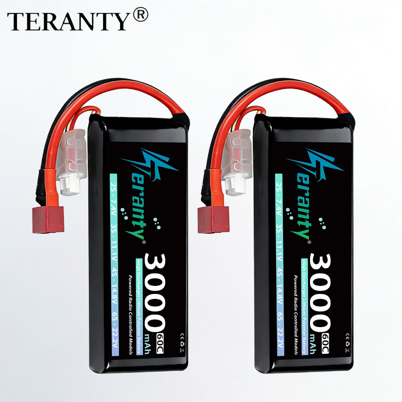 Rc Hobby & Maskinservice I Eskilstuna - Batteria Lipo TERANTY 2S 3000mAh 7.4V