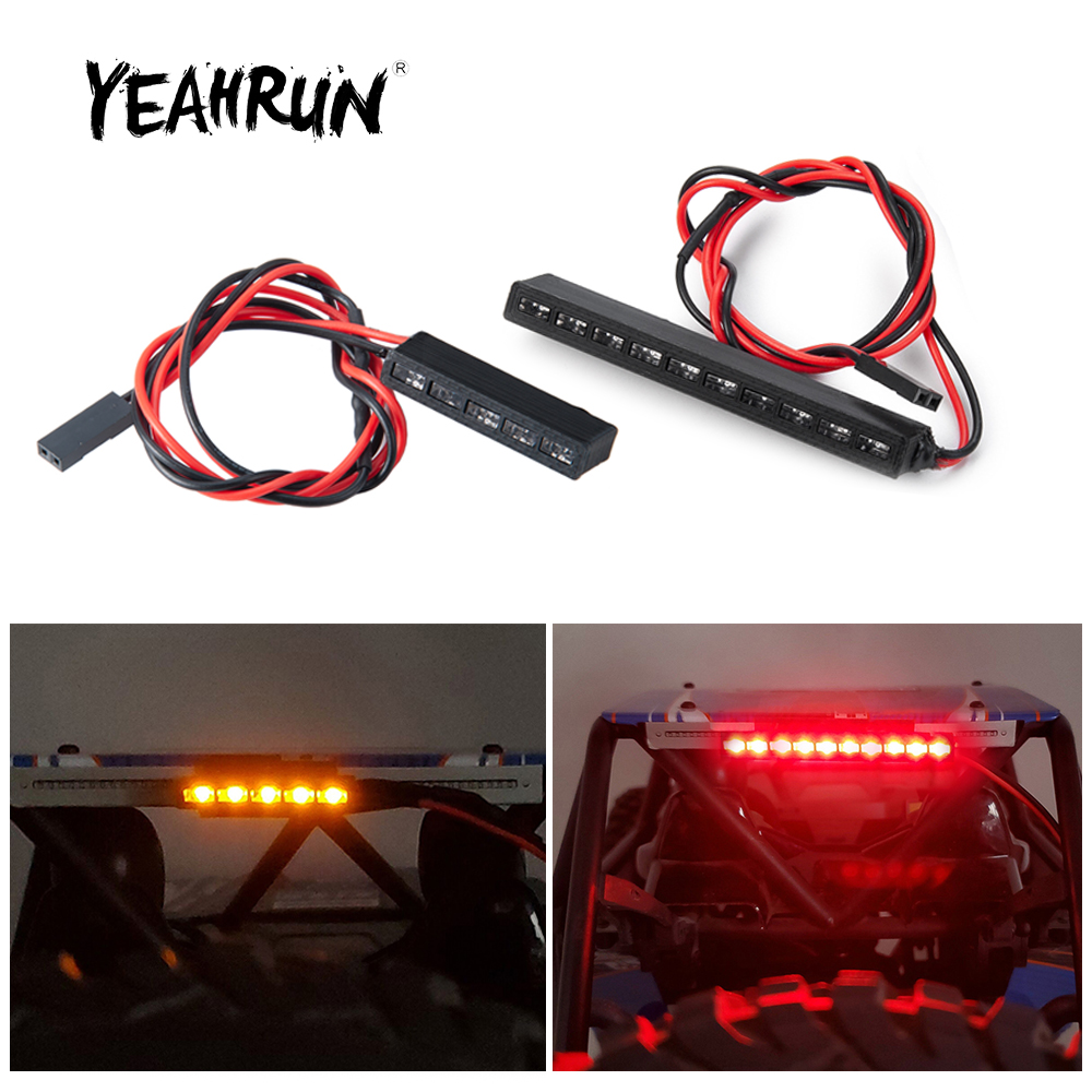 Rc Hobby Warehouse - YEAHRUN rosso/giallo 32/65mm barra luminosa per