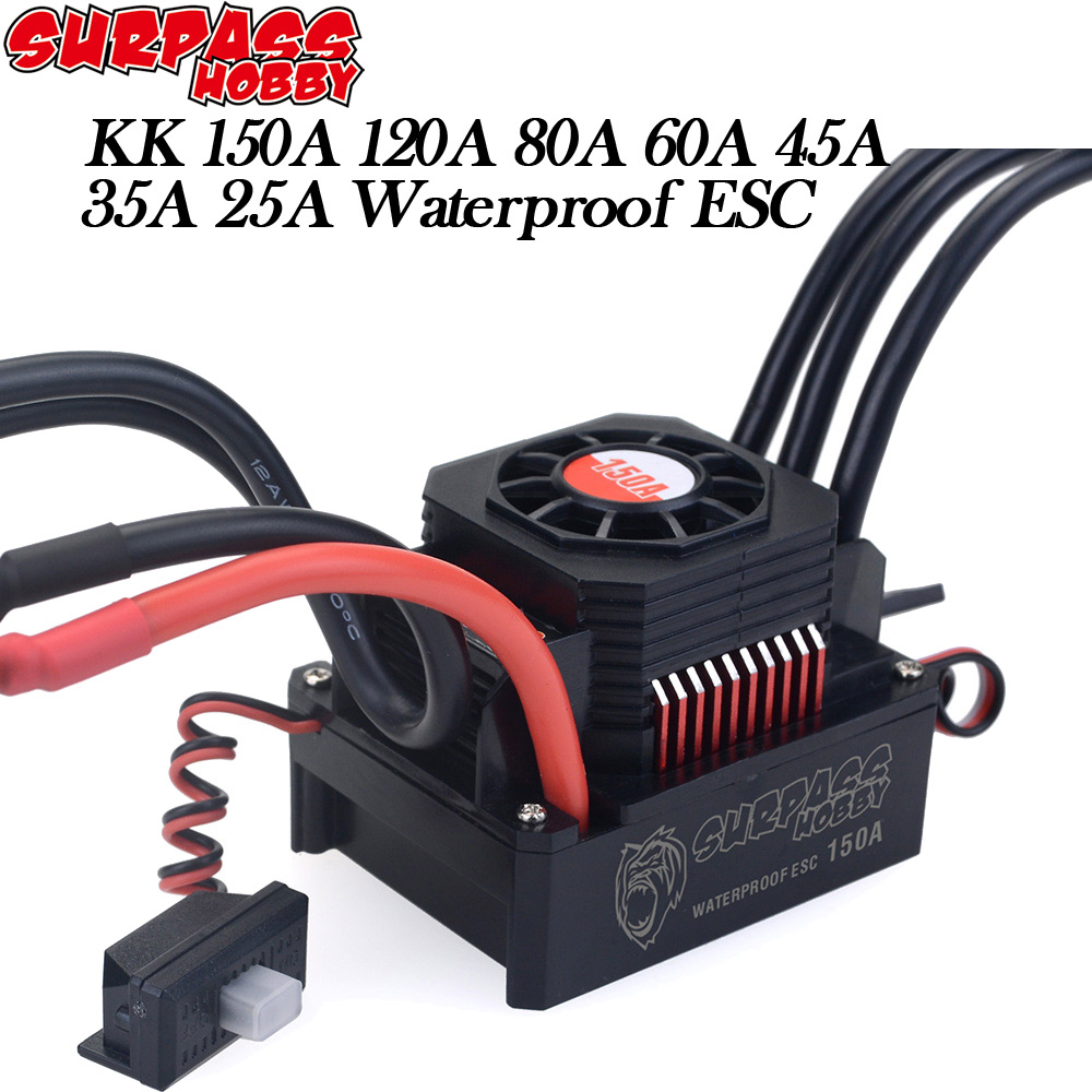 Esc Waterproof 60A - SURPASS HOBBY Regolatore di velocità ESC
