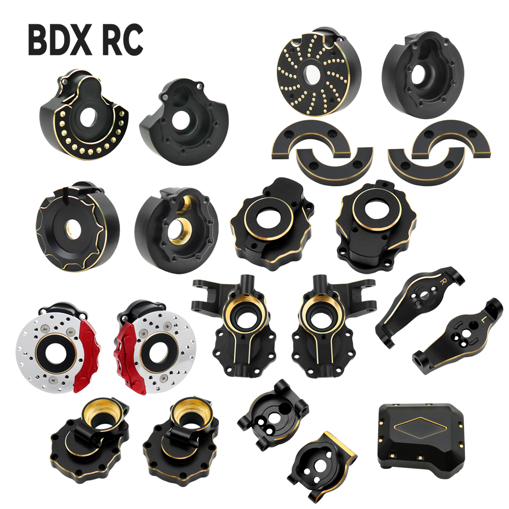 Rc Hobby Warehouse - Portale Assale Alloggiamento Ottone Nero Sterzo