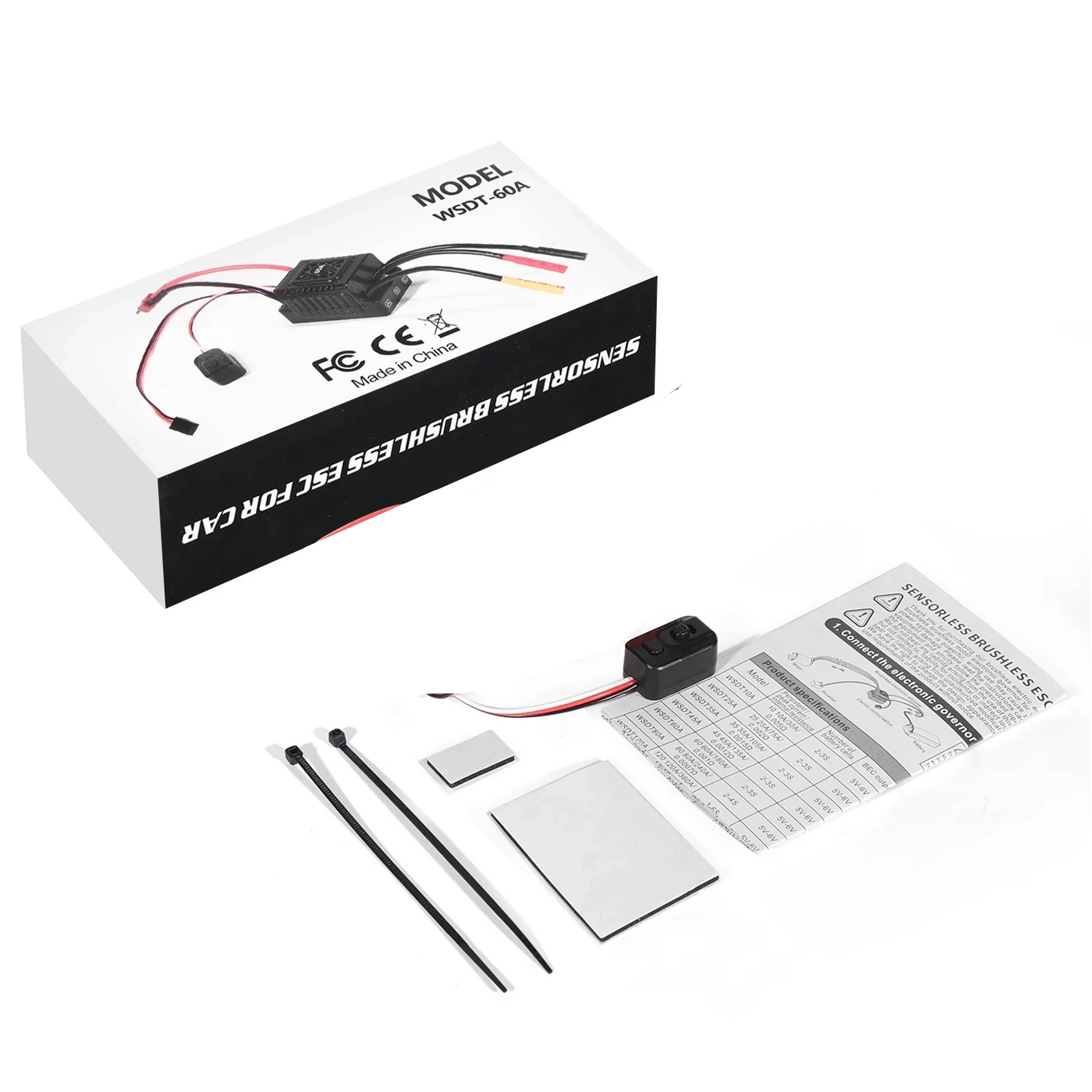 Esc Waterproof 60A - NEEBRC 45A 60A ESC Brushless Impermeabile
