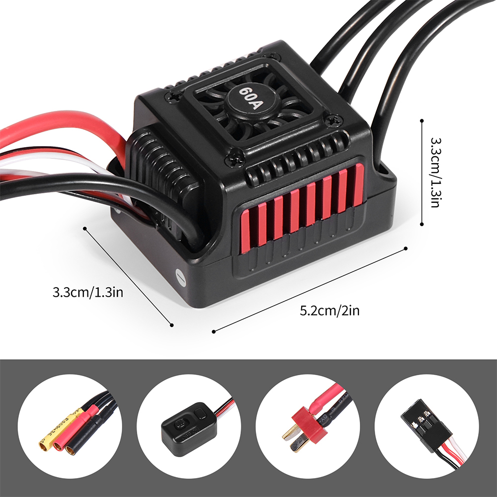 45A 60A RC ESC Impermeabile Se - Esc Waterproof 60A recensione e prezzo