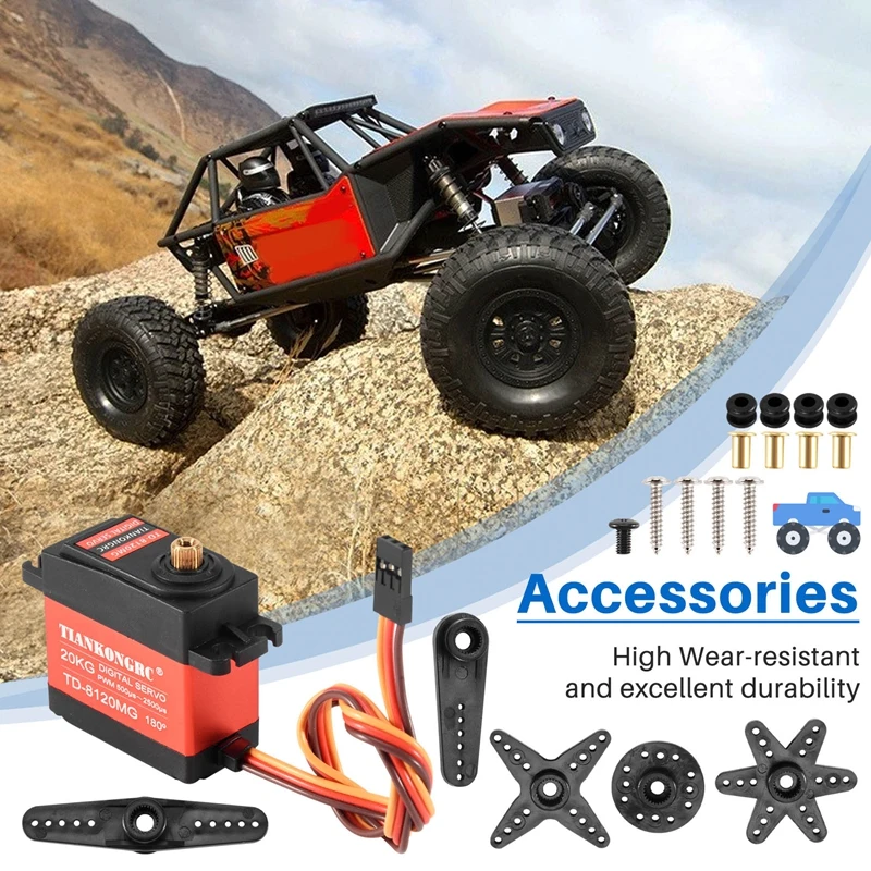 TD-8120MG impermeabile Metal G - Servo Metal Gear recensione e prezzo