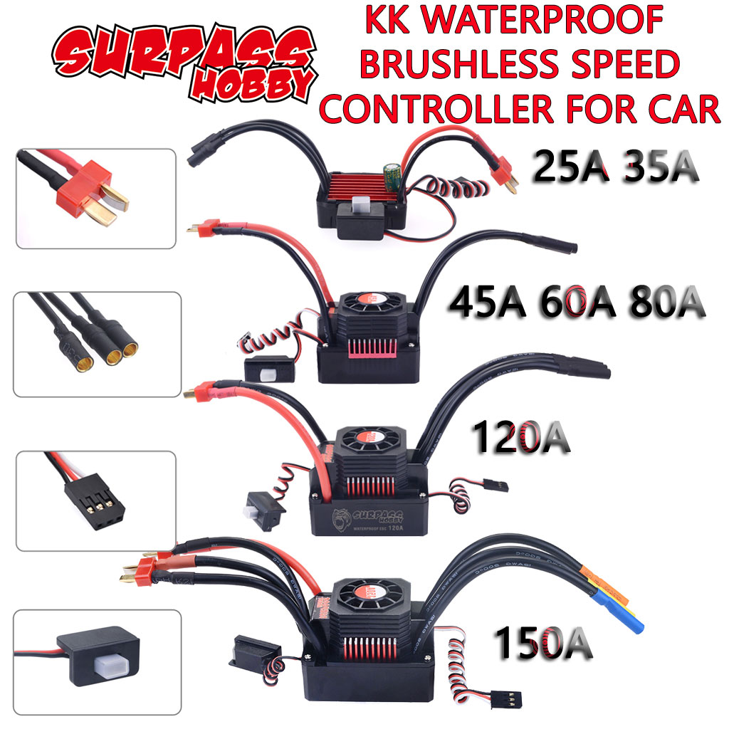 SURPASS HOBBY KK ESC Waterproo - Esc Waterproof 60A recensione e prezzo