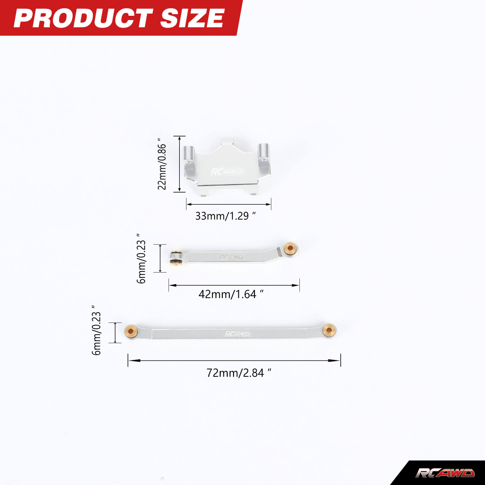 RCAWD Lega CR18P Servo Mount e - Rc Hobby Warehouse recensione e prezzo