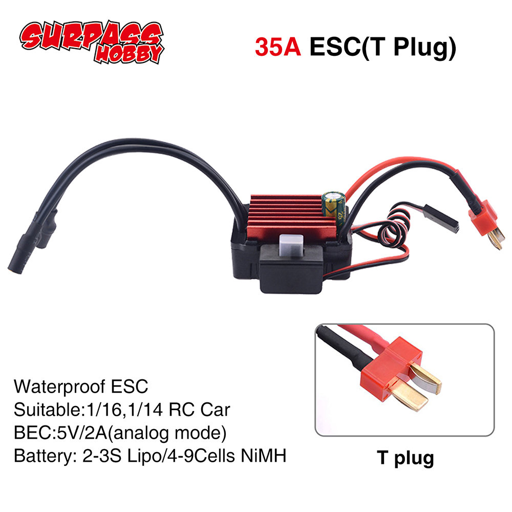 SURPASSHOBBY ESC 150A 80A 120A - Esc Waterproof 60A recensione e prezzo