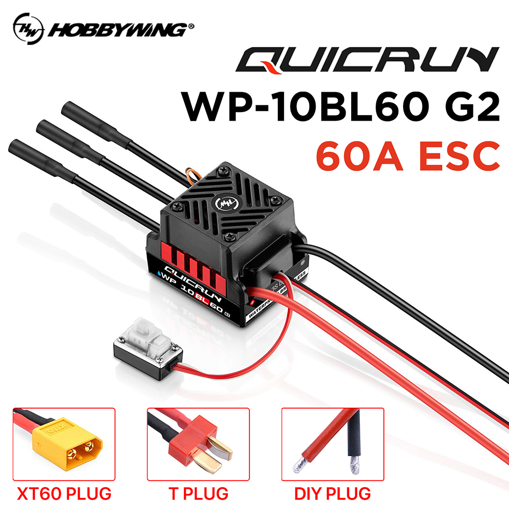 HobbyWing QuicRun WP 10BL60 ES - Esc Waterproof 60A recensione e prezzo
