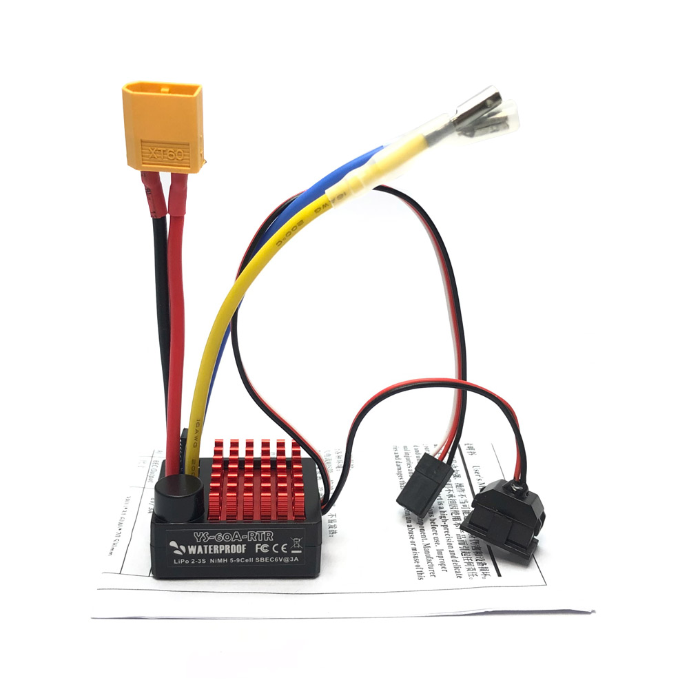 Regolatore di velocità elettro - Esc Waterproof 60A recensione e prezzo
