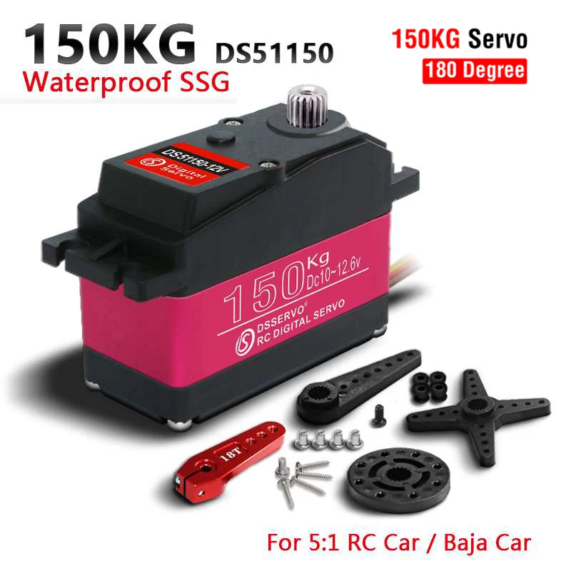 60/80/150/160KG DS5160 DS5180  - Servo Metal Gear recensione e prezzo