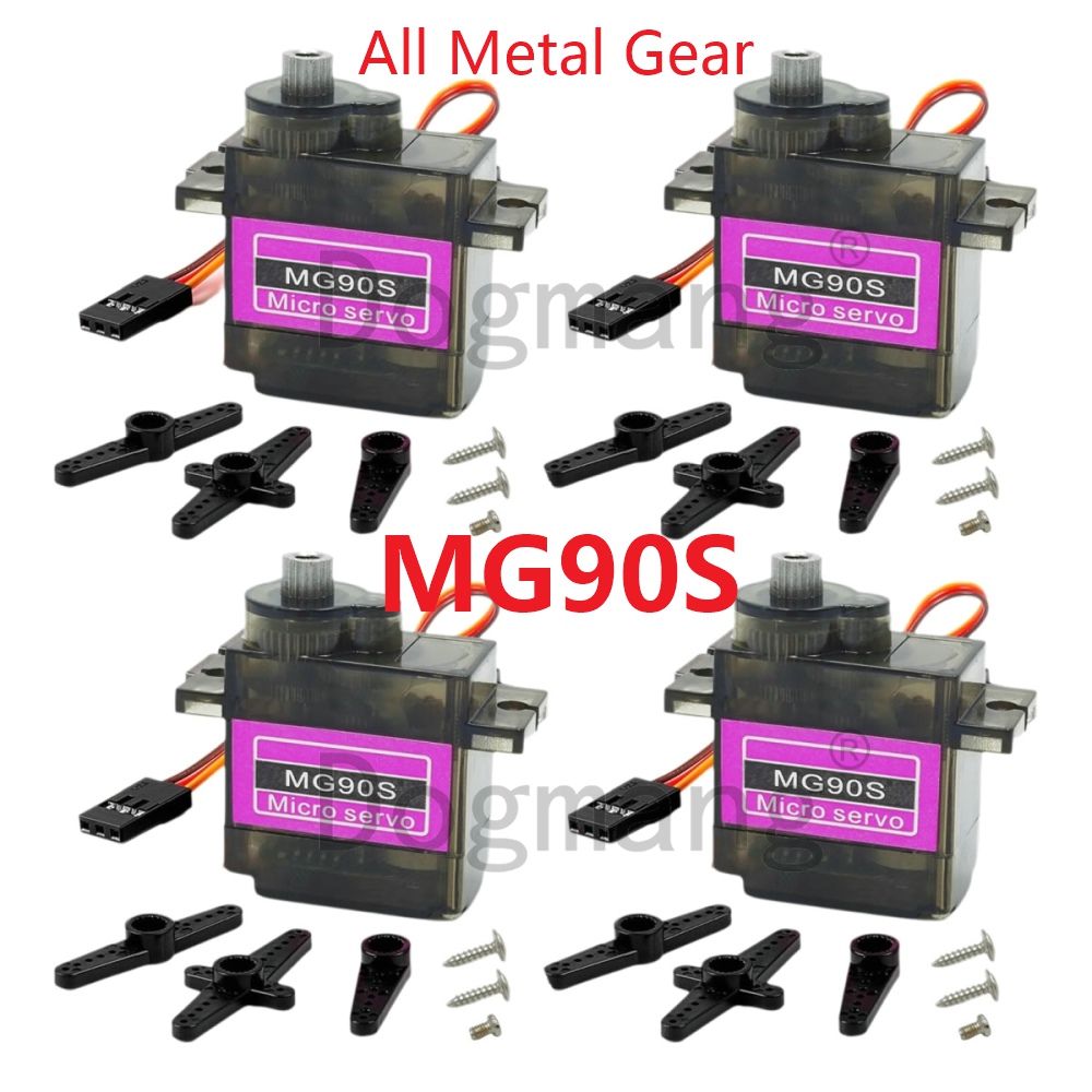 MG90S Servo 1/2/4/10/20/50 pez - Servo Metal Gear recensione e prezzo